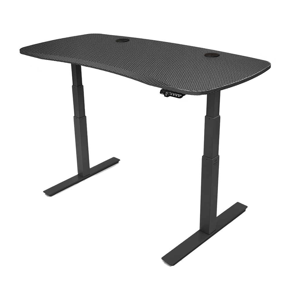 MojoDesk Organic Curve (CF) Non Epicor Mojo Organic Curve Carbon Fiber / Black Base / 66x30