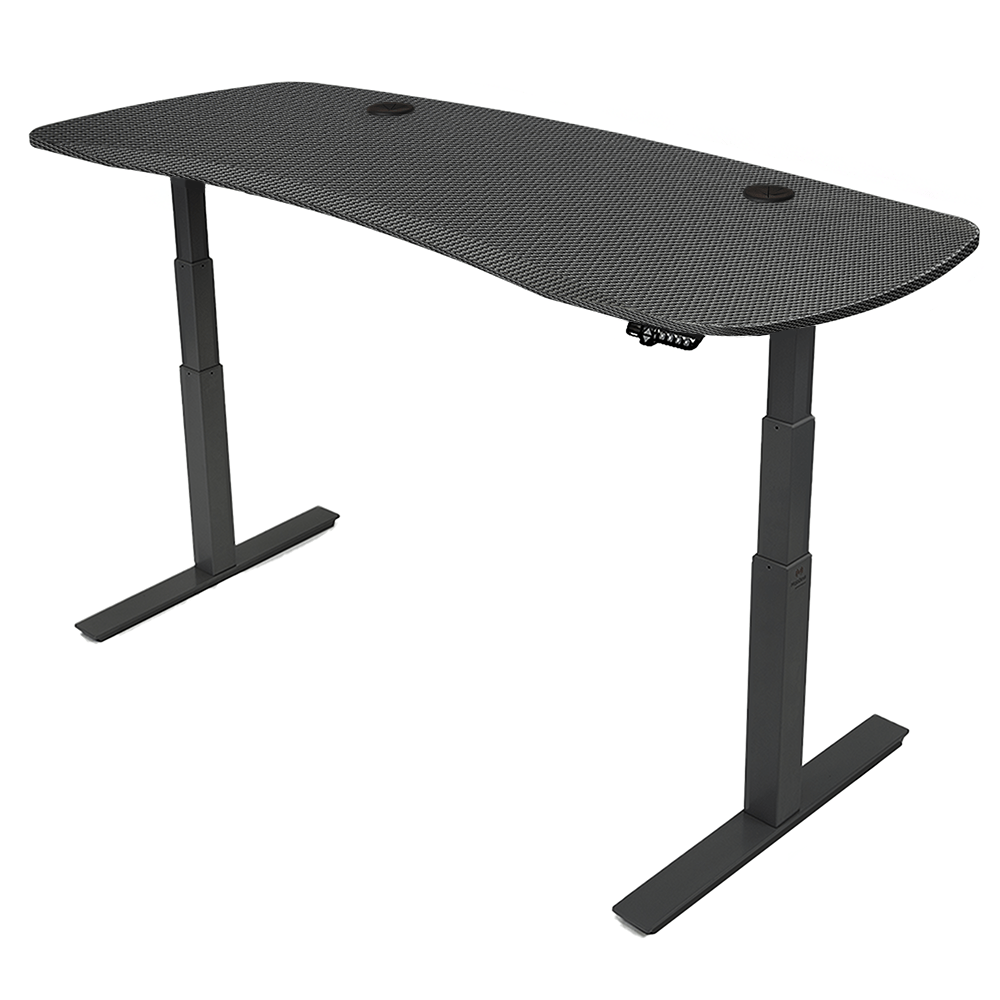 MojoDesk Organic Curve (CF) Non Epicor Mojo Organic Curve Carbon Fiber / Black Base / 78x30