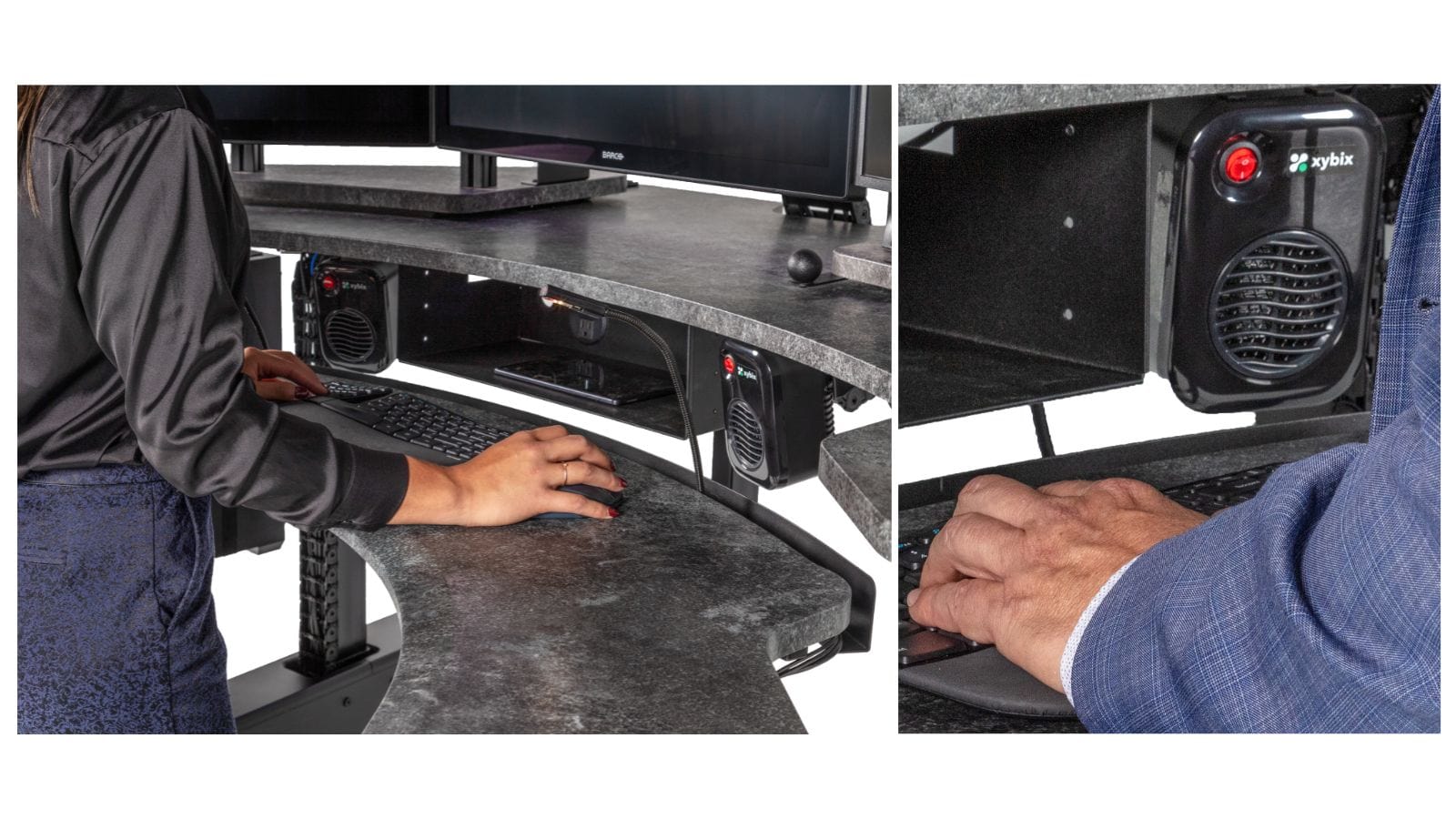 Healthcare Desk with Heater, Fan