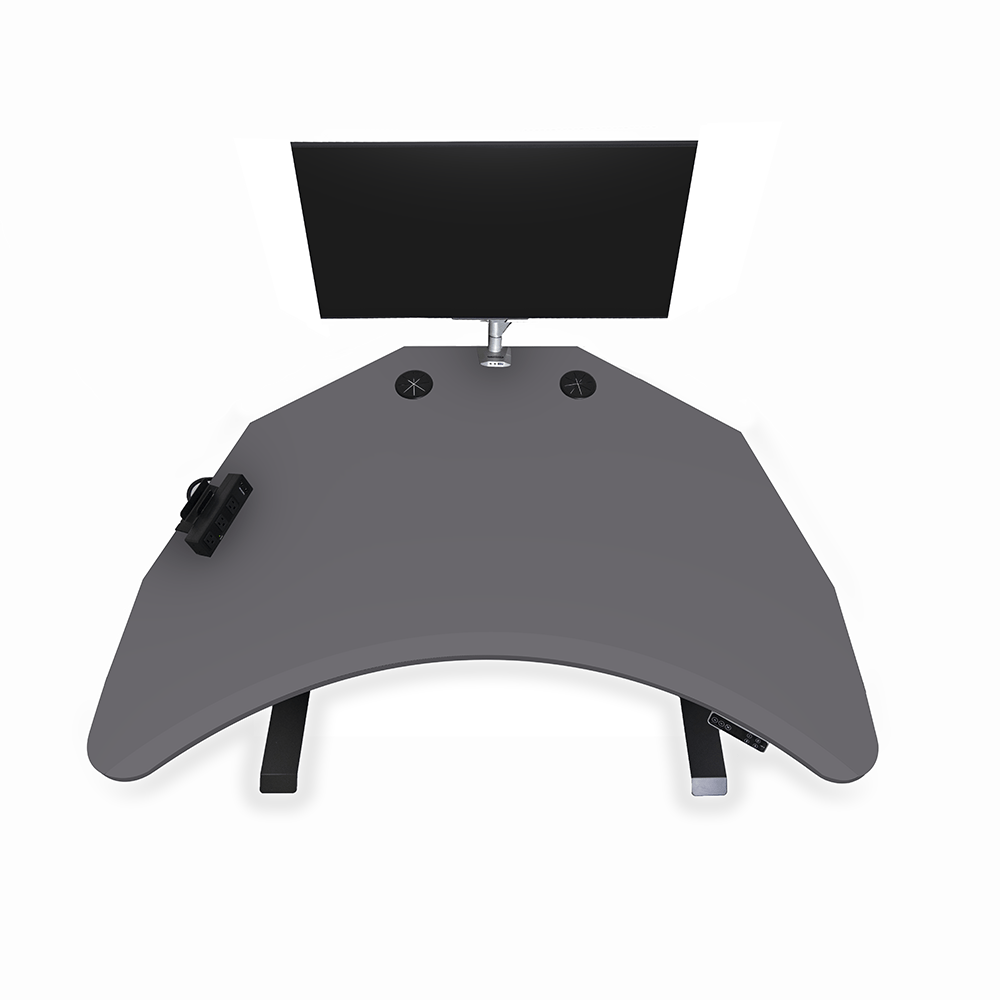 PC Battlestation BUNDLE: Corner Gaming Desk + 5 Accessories MojoDesk Gaming Desk