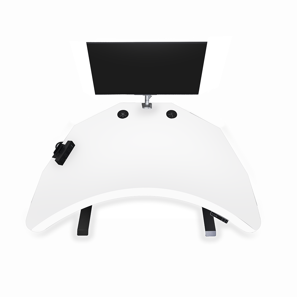 PC Battlestation BUNDLE: Corner Gaming Desk + 5 Accessories MojoDesk Gaming Desk