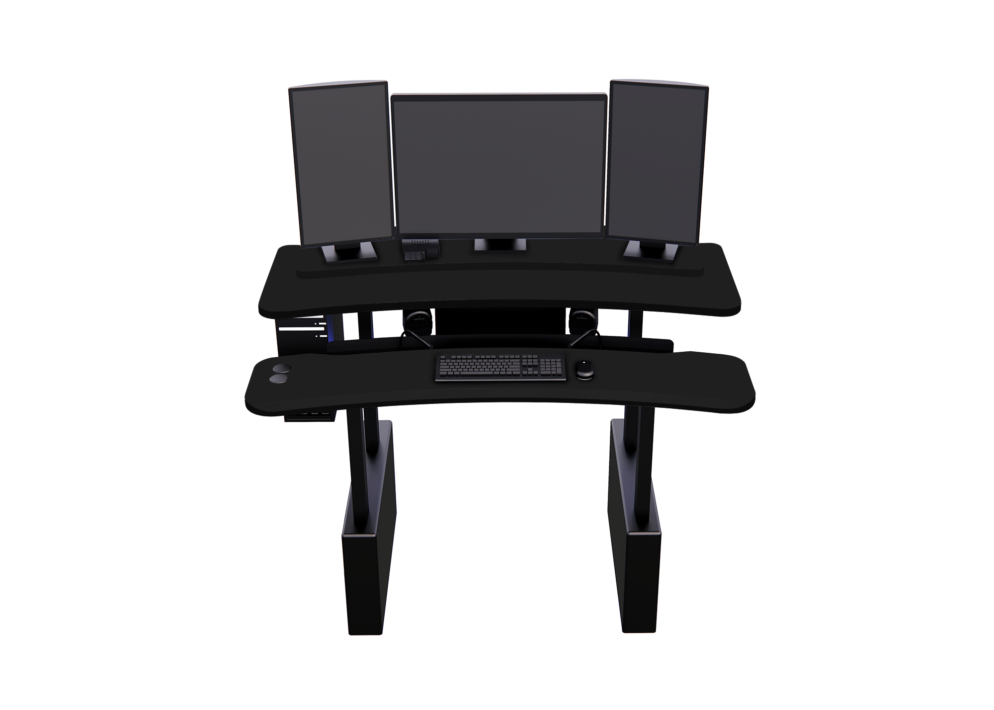 XM6-STRAIGHT: Imaging Desk - Dual-Surface, RollerPlatform (No Arc) MojoDesk