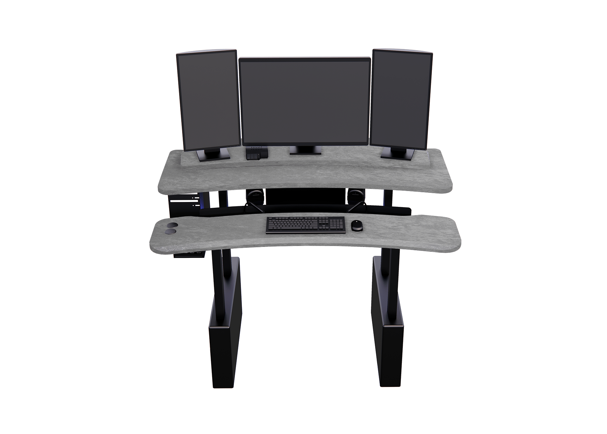XM6-S: Imaging Desk - Straight, Dual-Surface, RollerPlatform (No Arc) MojoDesk