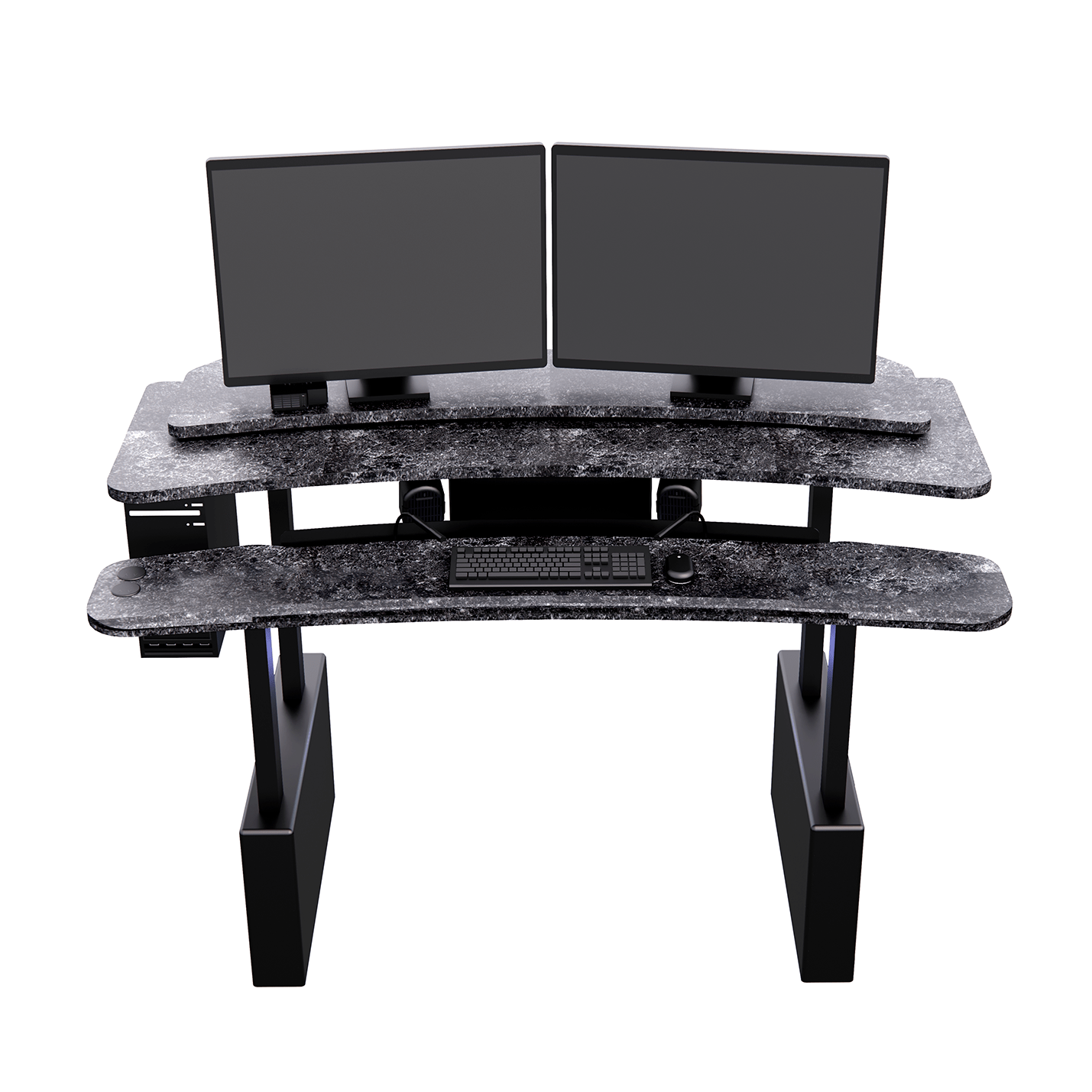XM6-STRAIGHT: Imaging Desk - Dual-Surface, RollerPlatform (No Arc) MojoDesk