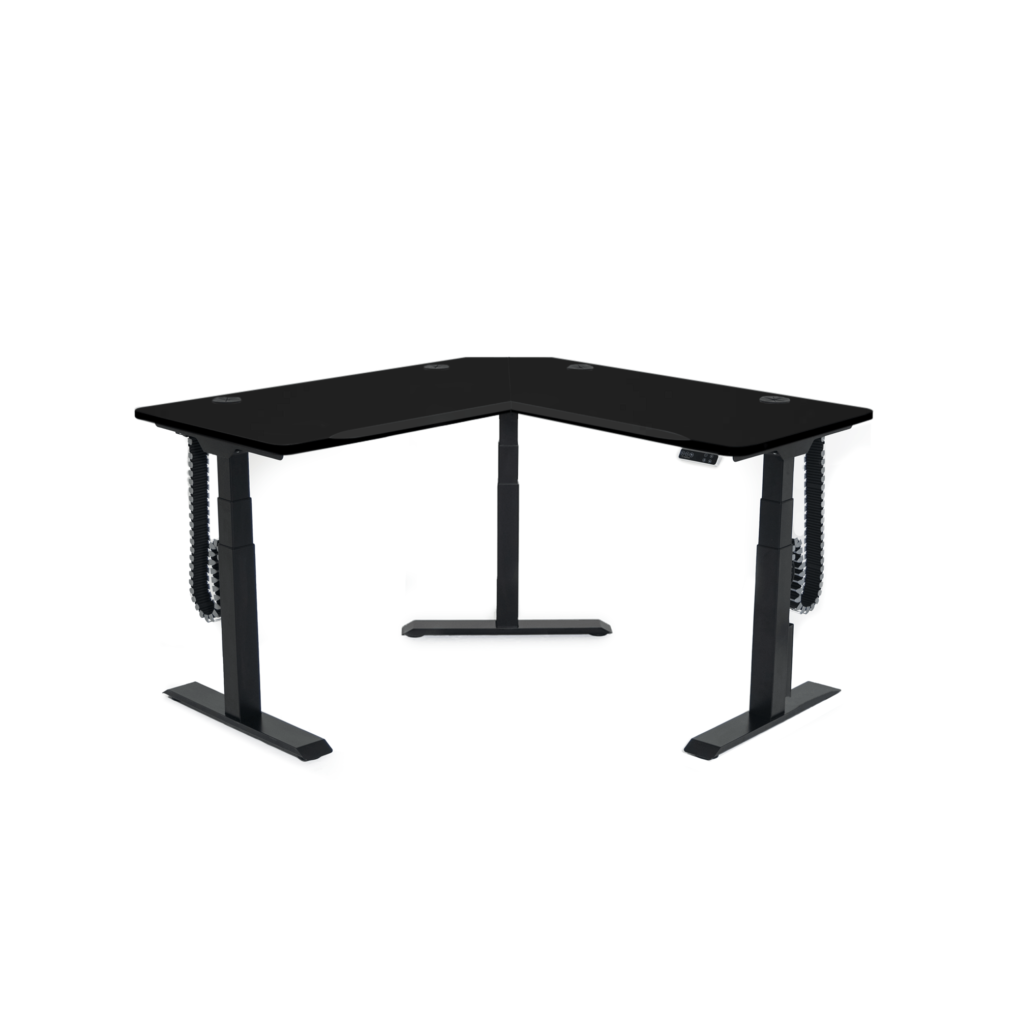 MojoDesk 3 Leg Corner MojoDesk MojoDesk 3 Leg Corner 60L X 60R / Matte Lux Black