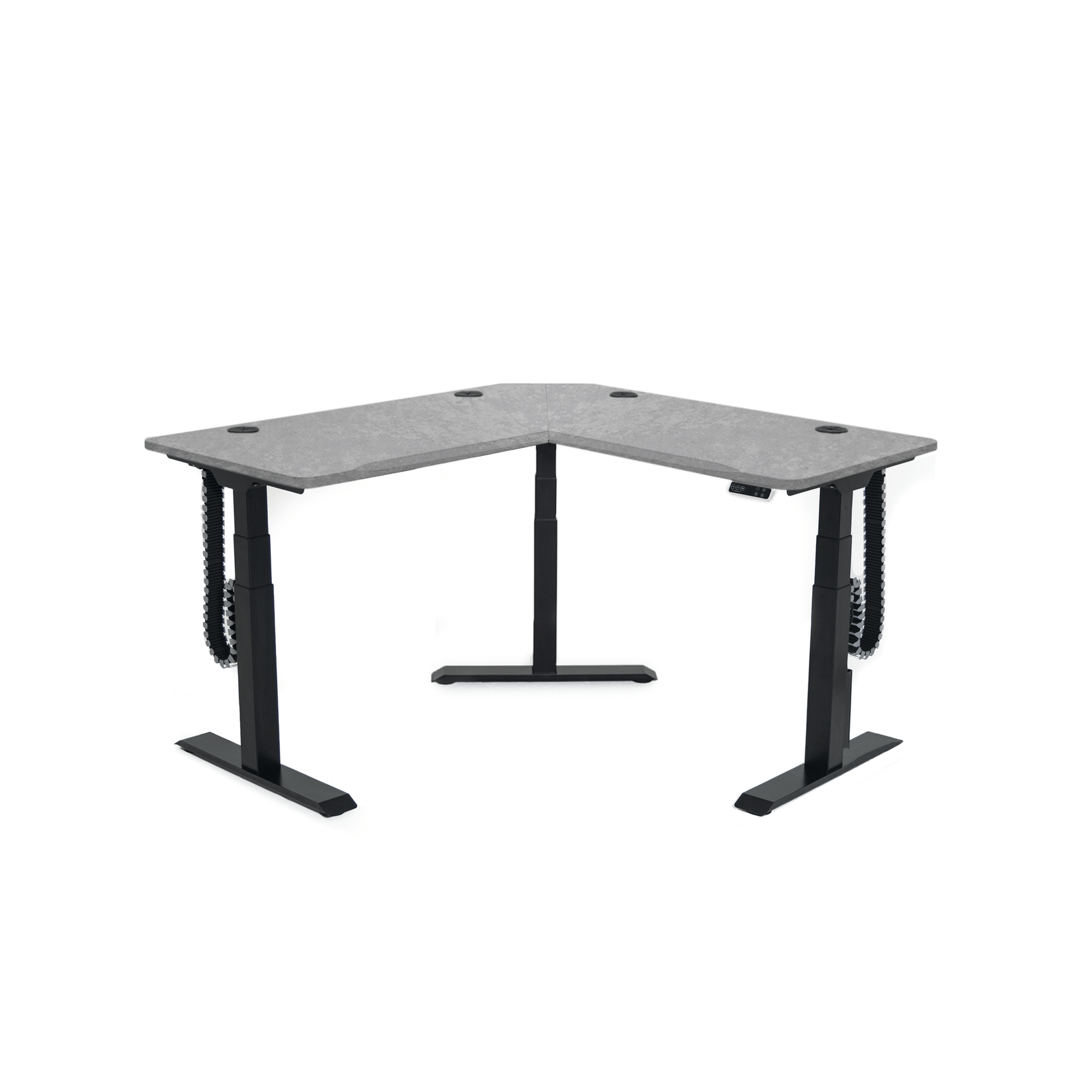 MojoDesk 3 Leg Corner MojoDesk MojoDesk 3 Leg Corner 60L X 60R / Sahara Stone