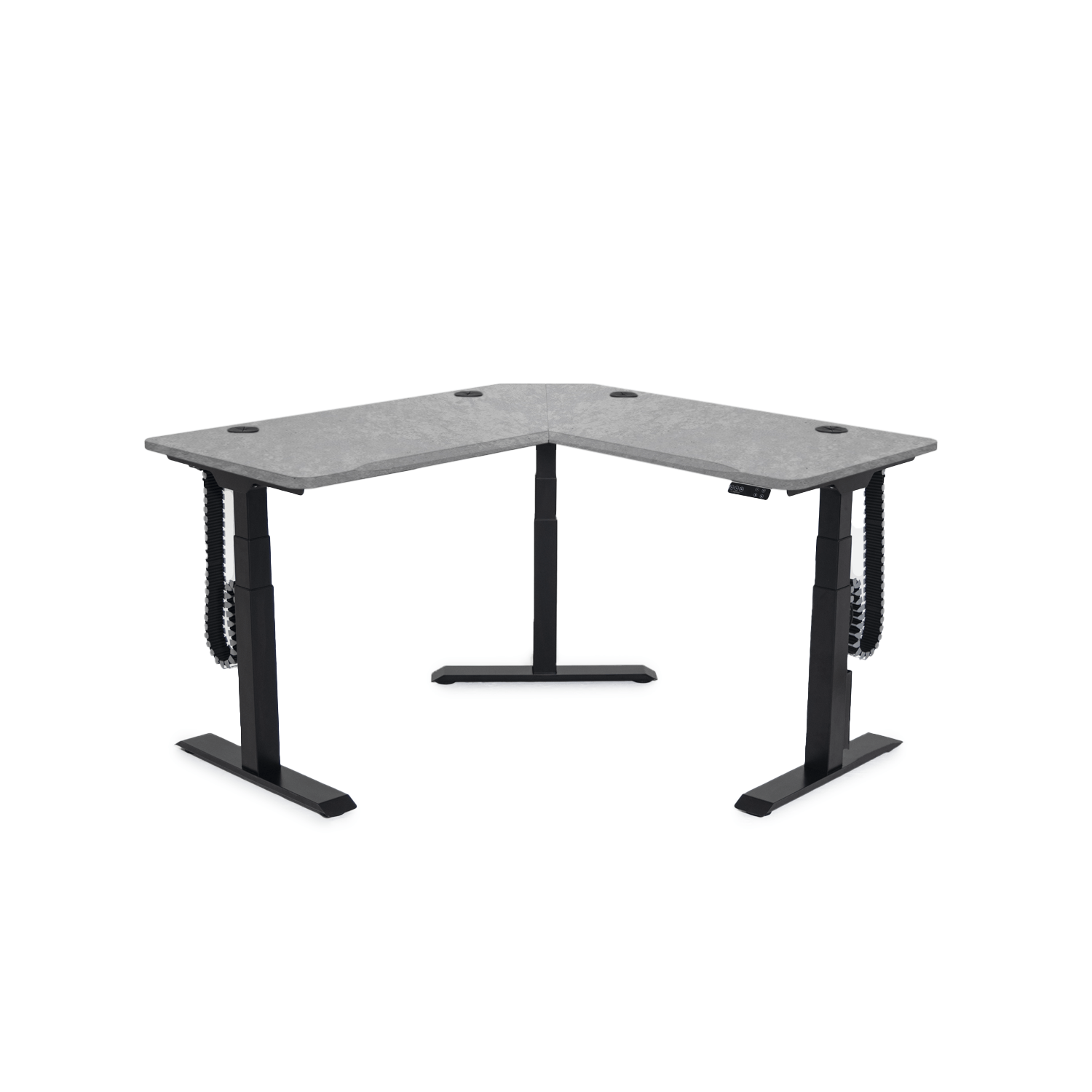 MojoDesk 3 Leg Corner MojoDesk MojoDesk 3 Leg Corner Sahara Stone / 60L X 60R