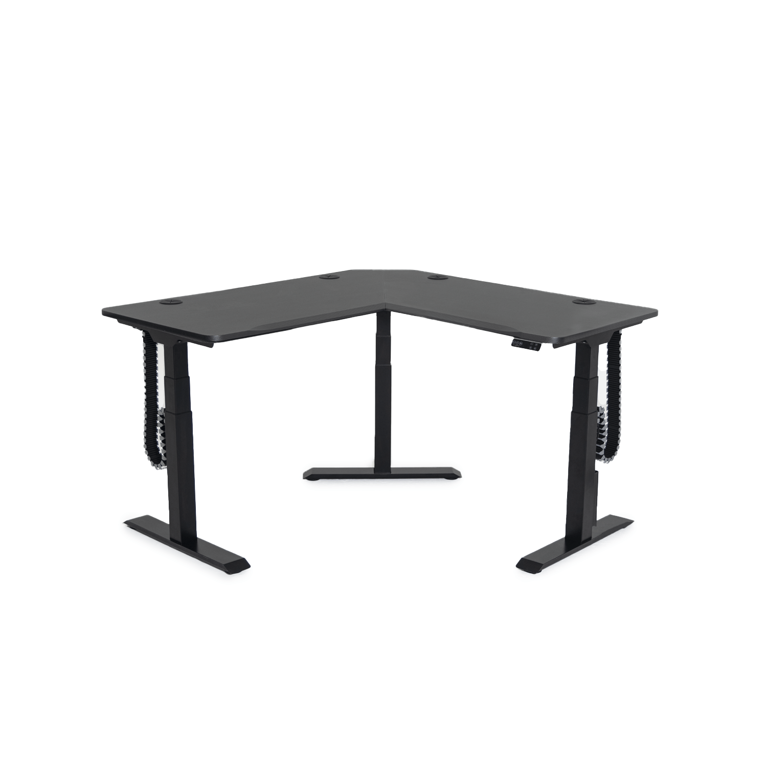 MojoDesk 3 Leg Corner MojoDesk MojoDesk 3 Leg Corner 60L X 60R / Carbon Fiber