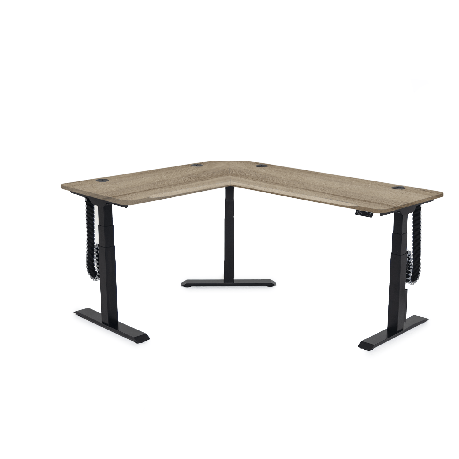 MojoDesk 3 Leg Corner MojoDesk MojoDesk 3 Leg Corner American Oak / 60L X 72R