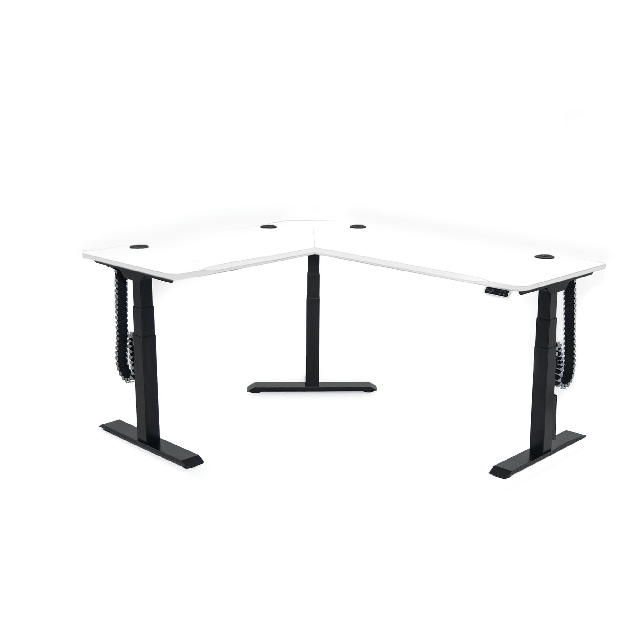 MojoDesk 3 Leg Corner MojoDesk MojoDesk 3 Leg Corner 60L X 72R / Classic White