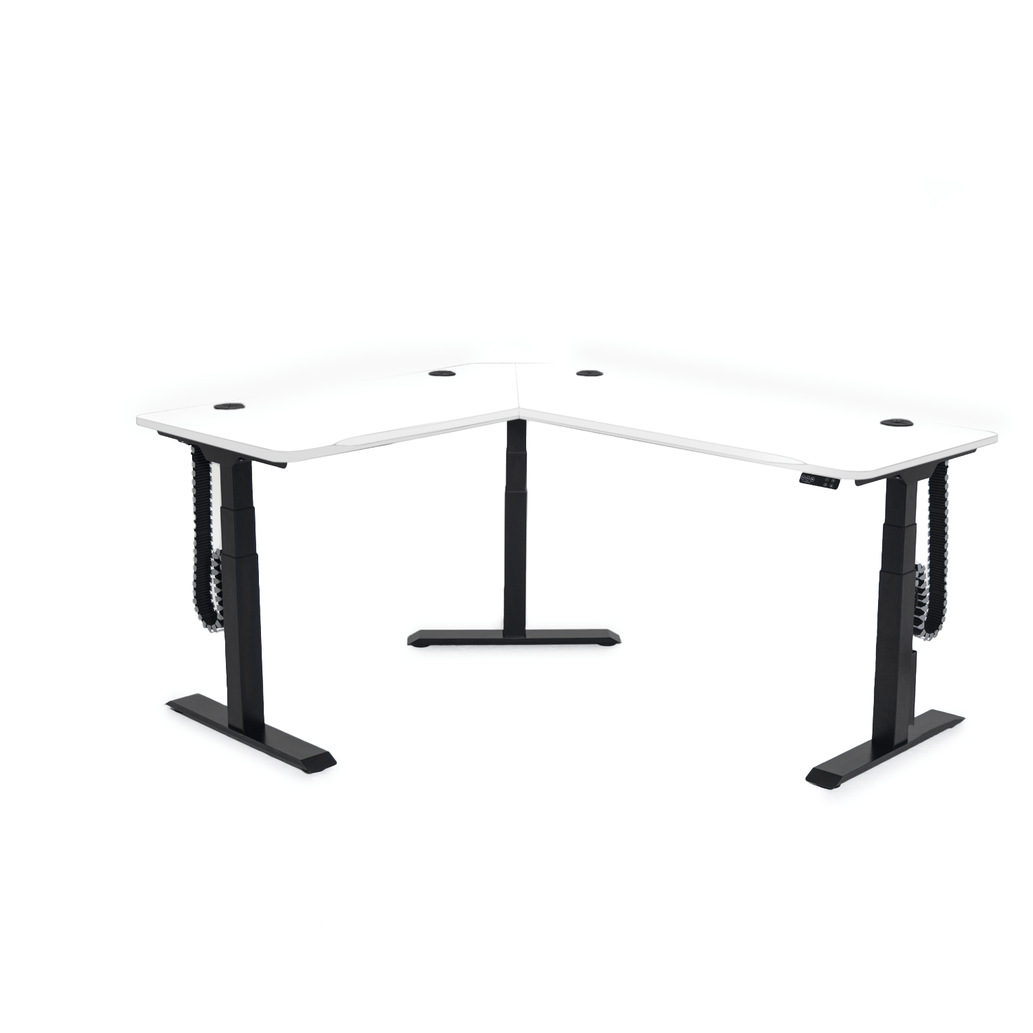 MojoDesk 3 Leg Corner MojoDesk MojoDesk 3 Leg Corner 60L X 72R / Classic White