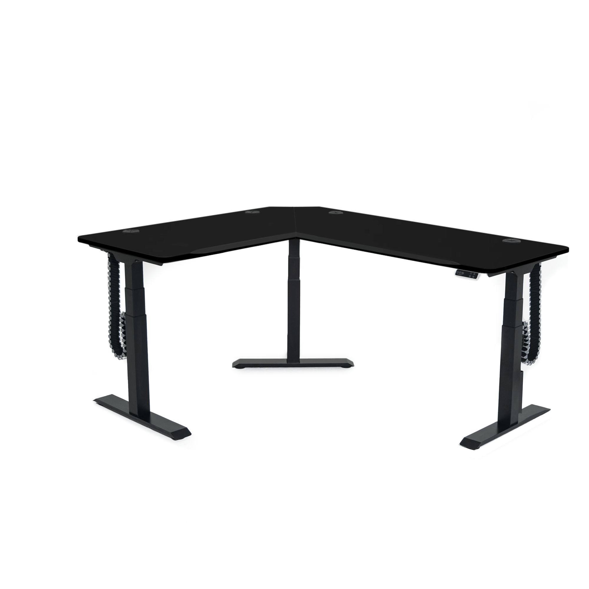 MojoDesk 3 Leg Corner MojoDesk MojoDesk 3 Leg Corner 60L X 72R / Matte Lux Black