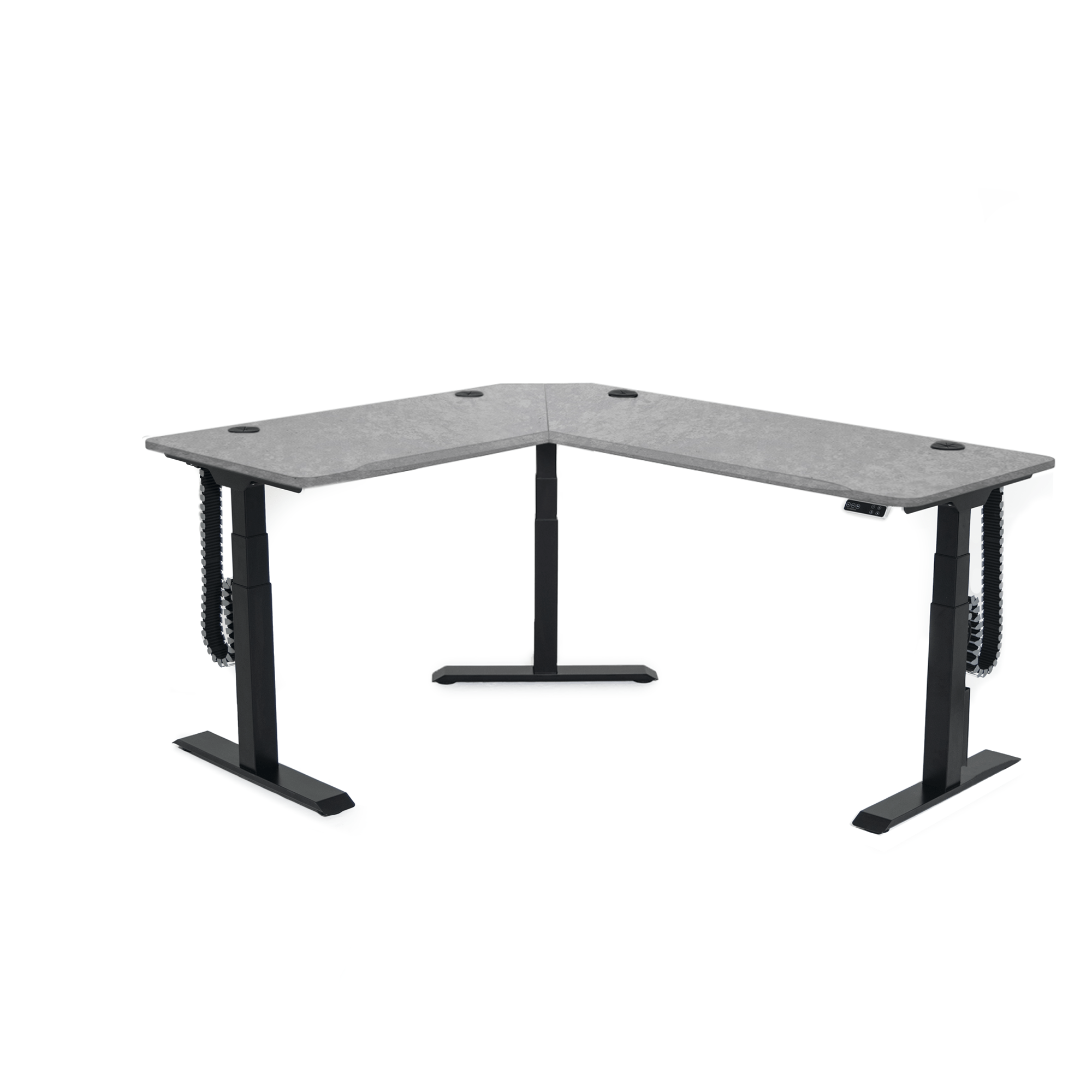 MojoDesk 3 Leg Corner MojoDesk MojoDesk 3 Leg Corner 60L X 72R / Sahara Stone