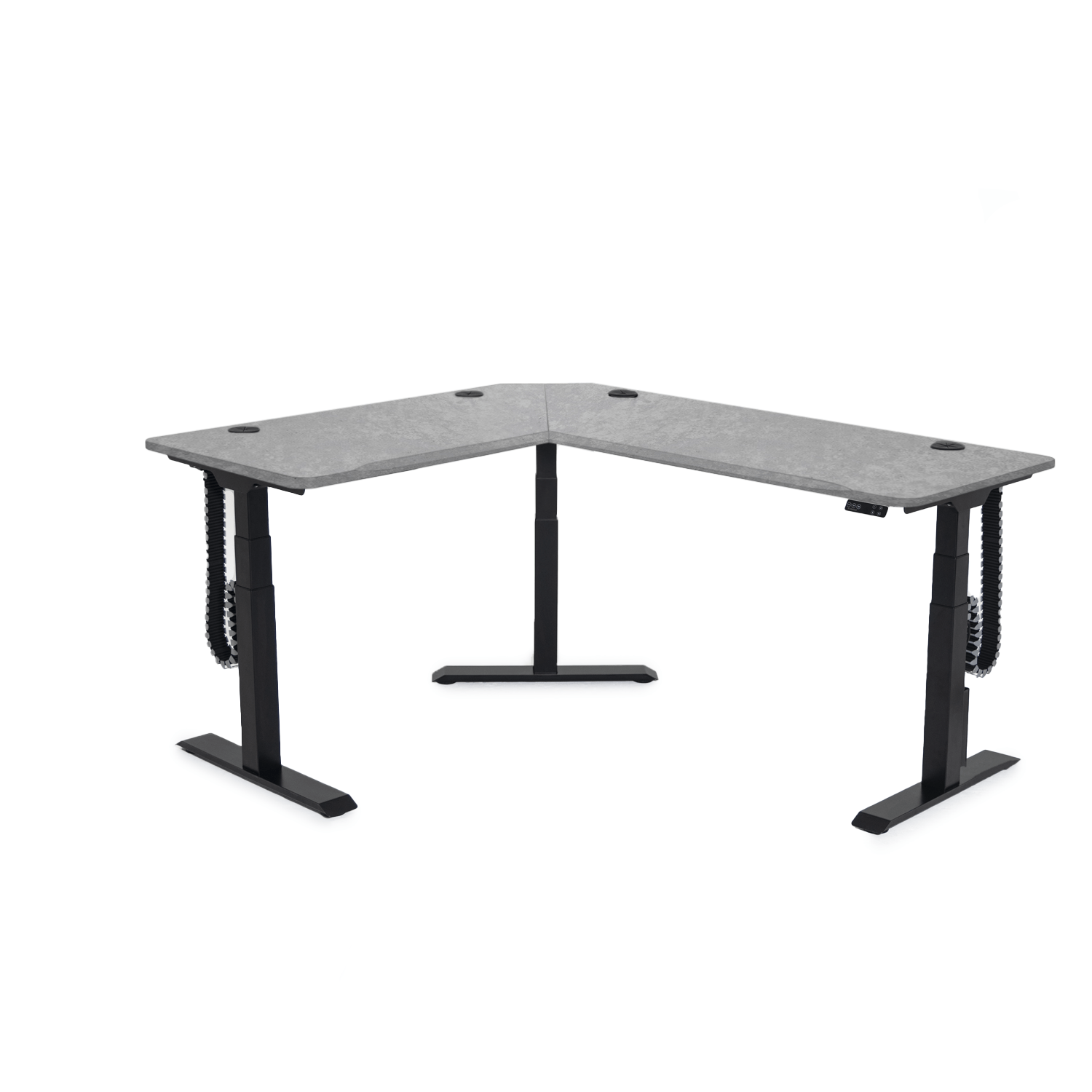 MojoDesk 3 Leg Corner MojoDesk MojoDesk 3 Leg Corner Sahara Stone / 60L X 72R