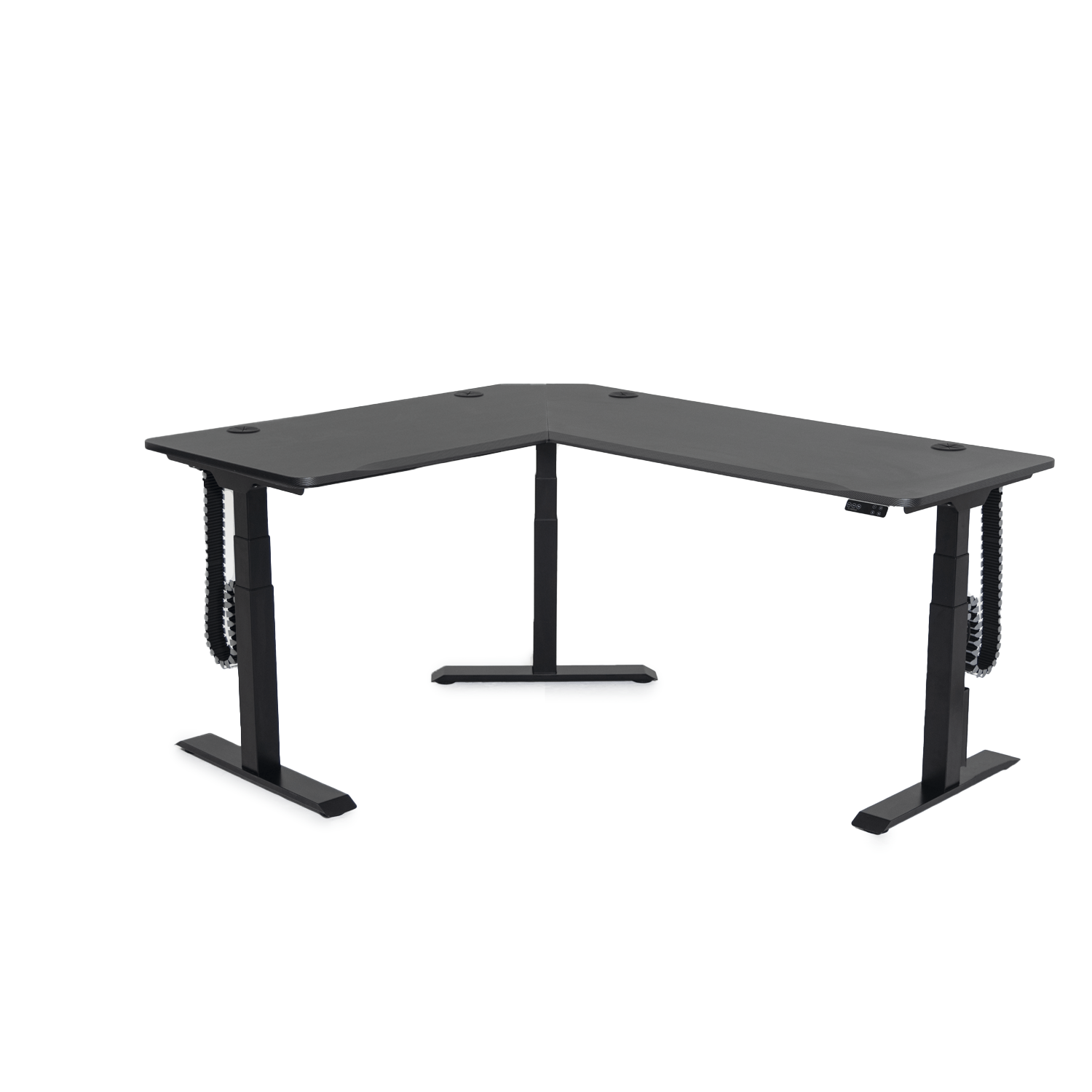 MojoDesk 3 Leg Corner MojoDesk MojoDesk 3 Leg Corner 60L X 72R / Carbon Fiber