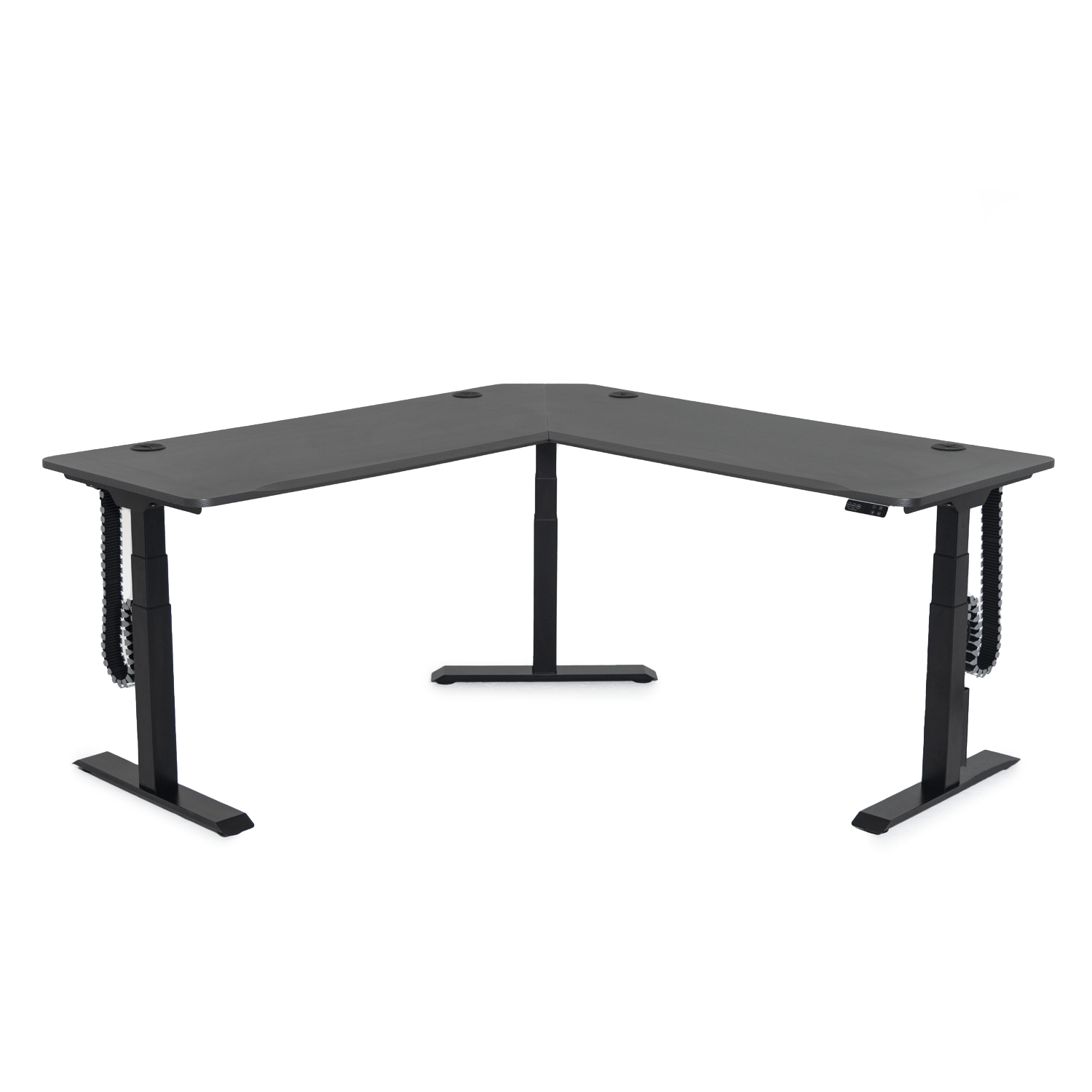 MojoDesk 3 Leg Corner MojoDesk MojoDesk 3 Leg Corner 72L X 72R / Carbon Fiber