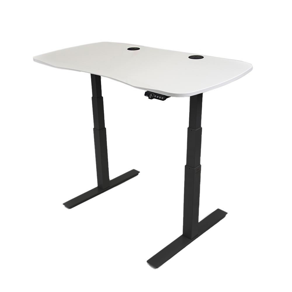 MojoDesk Organic Curve (AO) Non Epicor Mojo Organic Curve Classic White / Black Base / 48x30