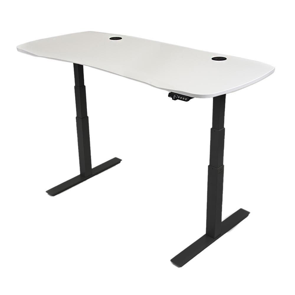 MojoDesk Organic Curve (WO) Non Epicor Mojo Organic Curve Classic White / Black Base / 72x30