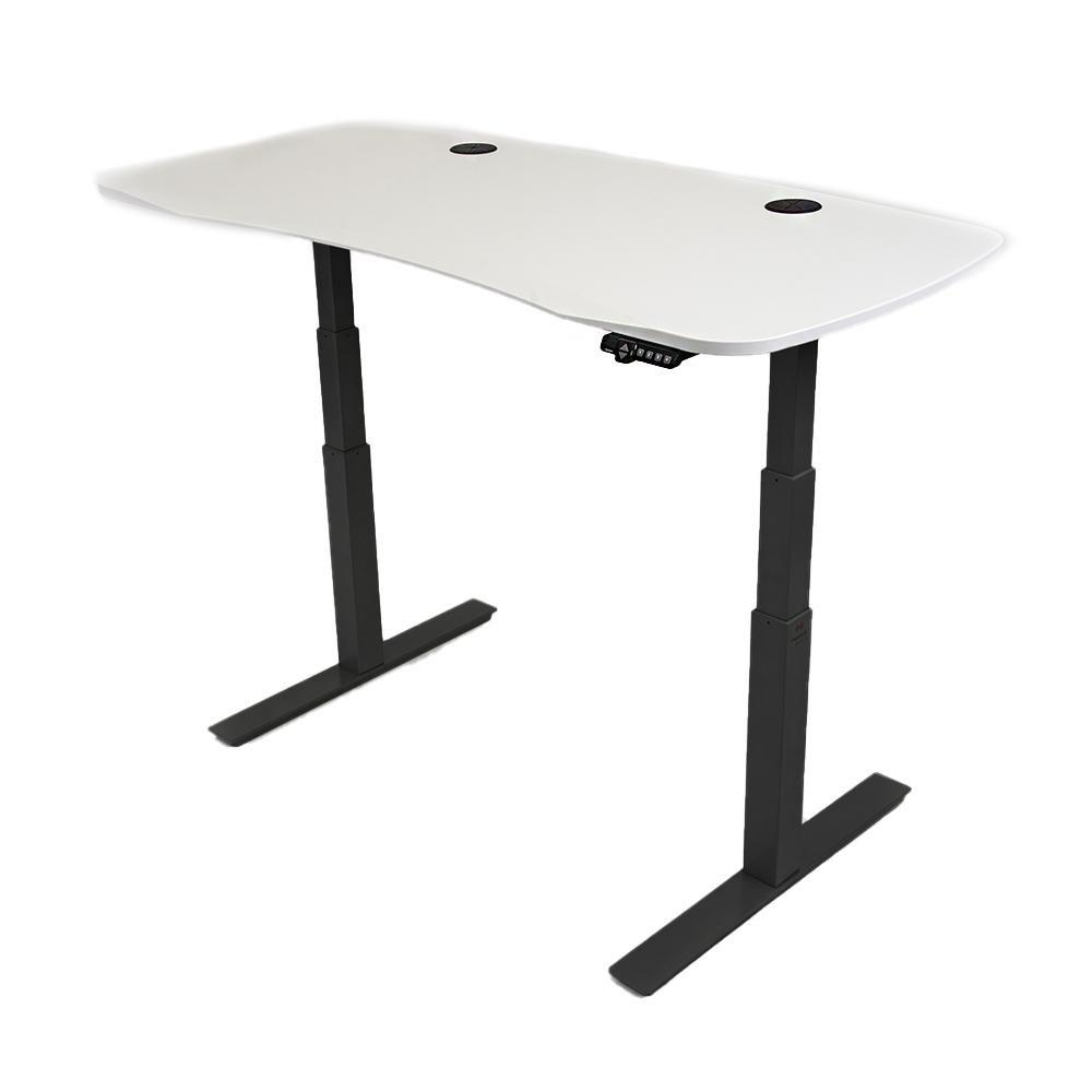 MojoDesk Organic Curve (AO) Non Epicor Mojo Organic Curve Classic White / Black Base / 60x30