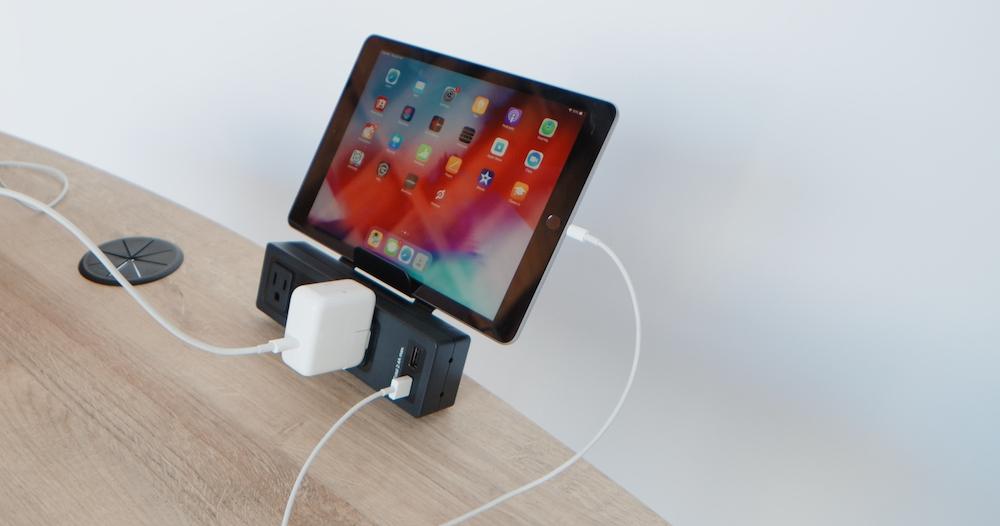 MojoDesk Clamp-On Power Bar (Free Gift) MojoDesk Cable Management