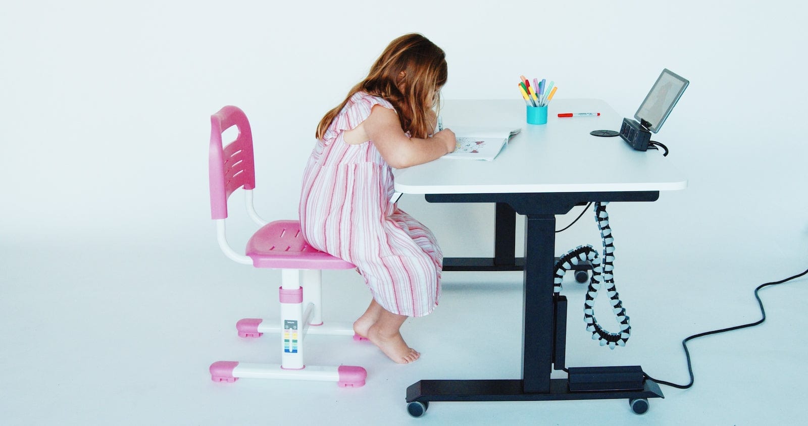 MAGicSnap Cable Chain + Wire Management Kit MojoDesk Cable Management