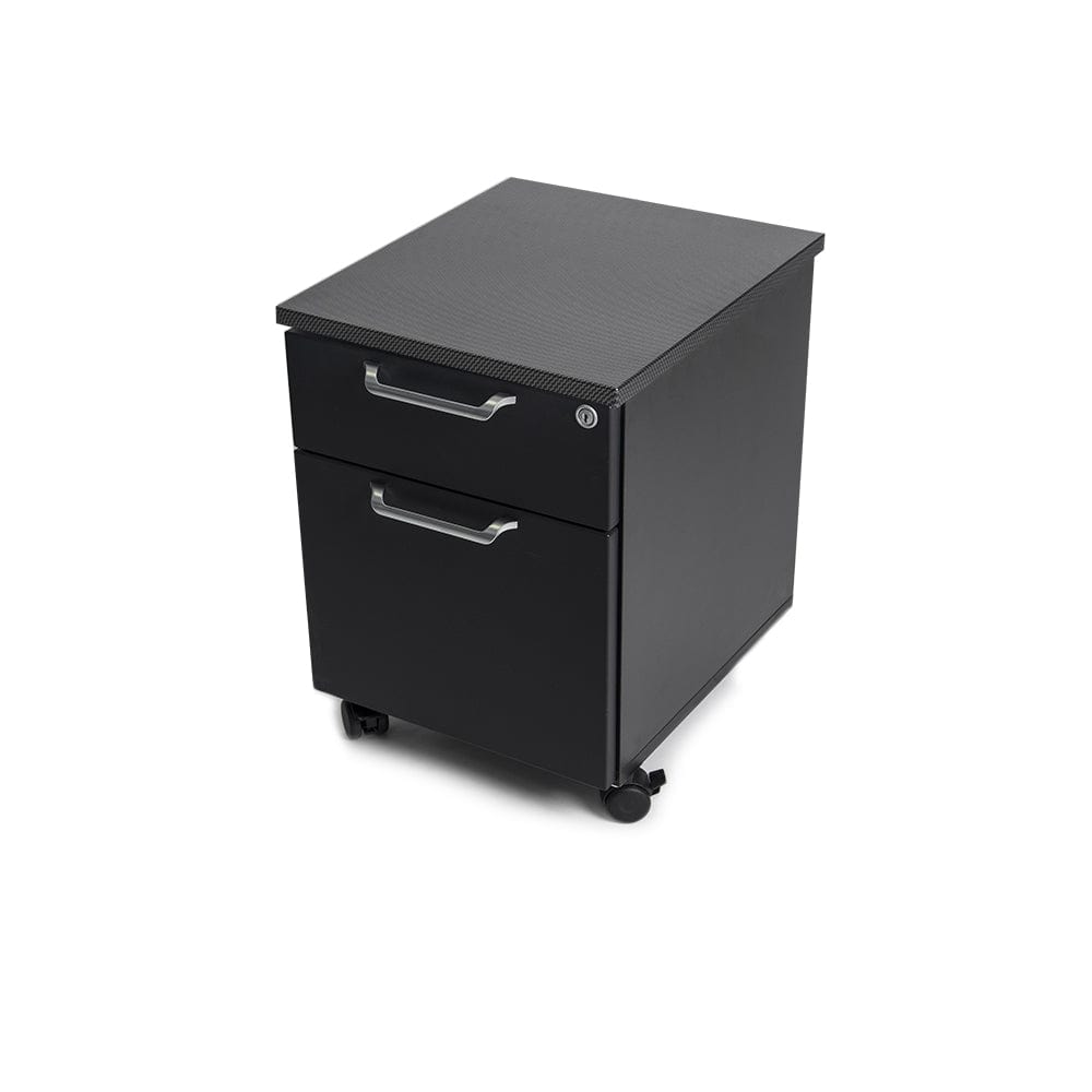 Mojo WorkSpace: Desk + Preassembled Mobile Cabinet Non Epicor Standing Desk Bundle