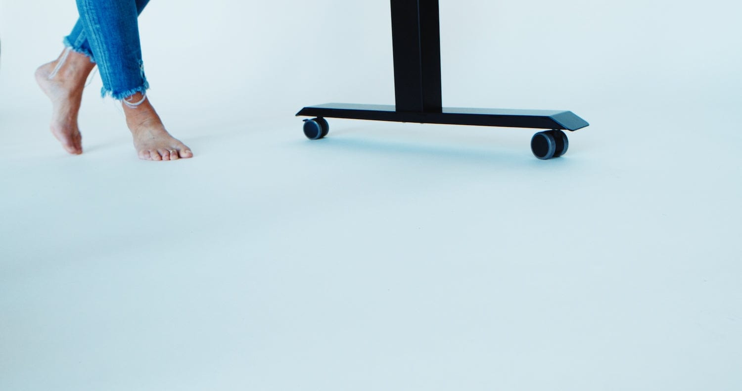 Roll-and-Lock Casters: 4 Pack MojoDesk Accessories