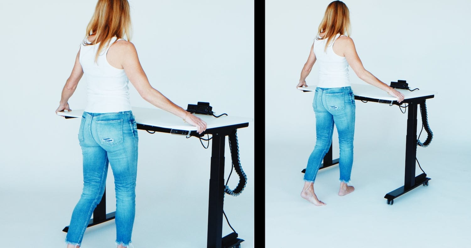 Roll-and-Lock Casters: 4 Pack MojoDesk Accessories