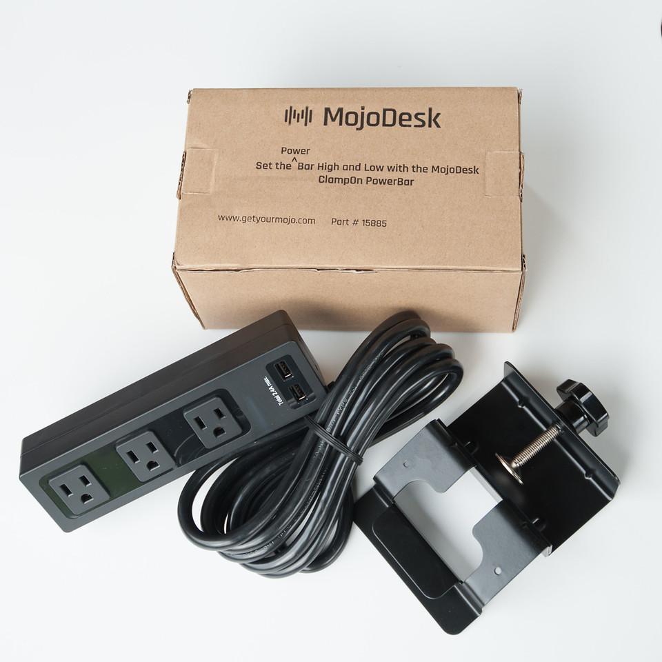 MojoDesk Clamp-On Power Bar (Free Gift) MojoDesk Cable Management