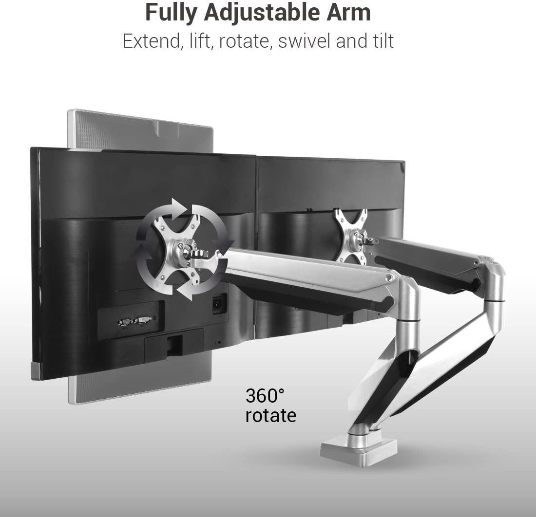 Dual Monitor Arm MojoDesk Accessories