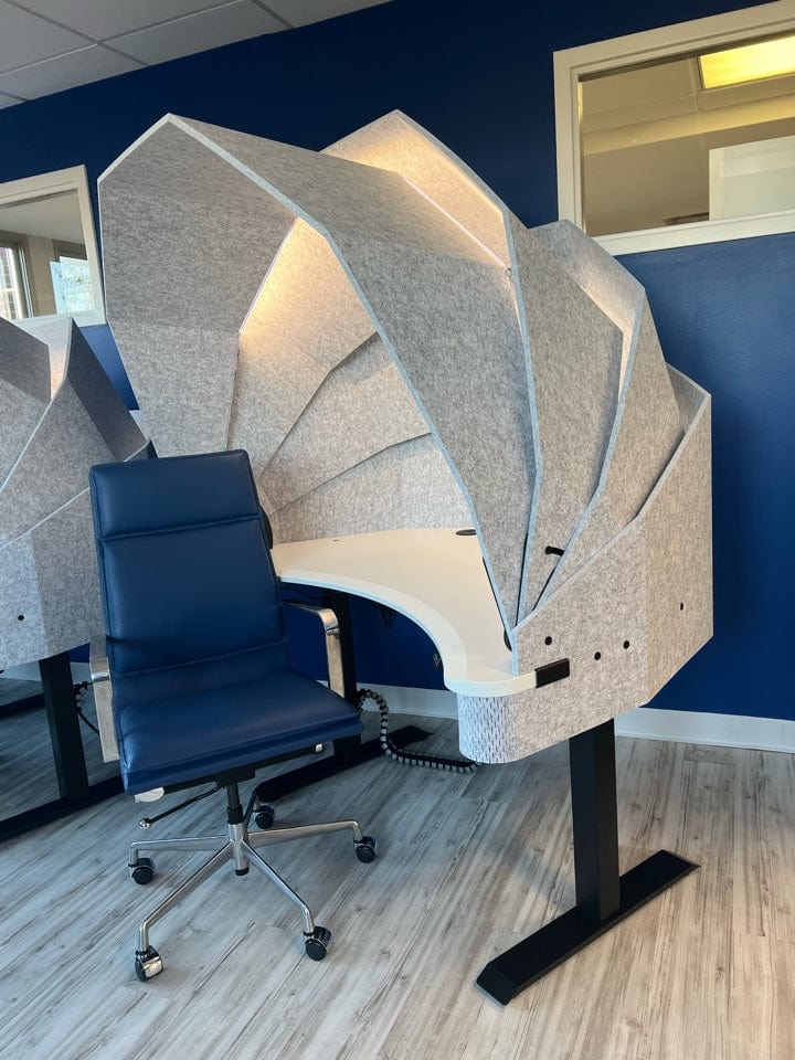 MojoDome: Desk + Soundproofing + 3 Accessories Non Epicor MojoDome