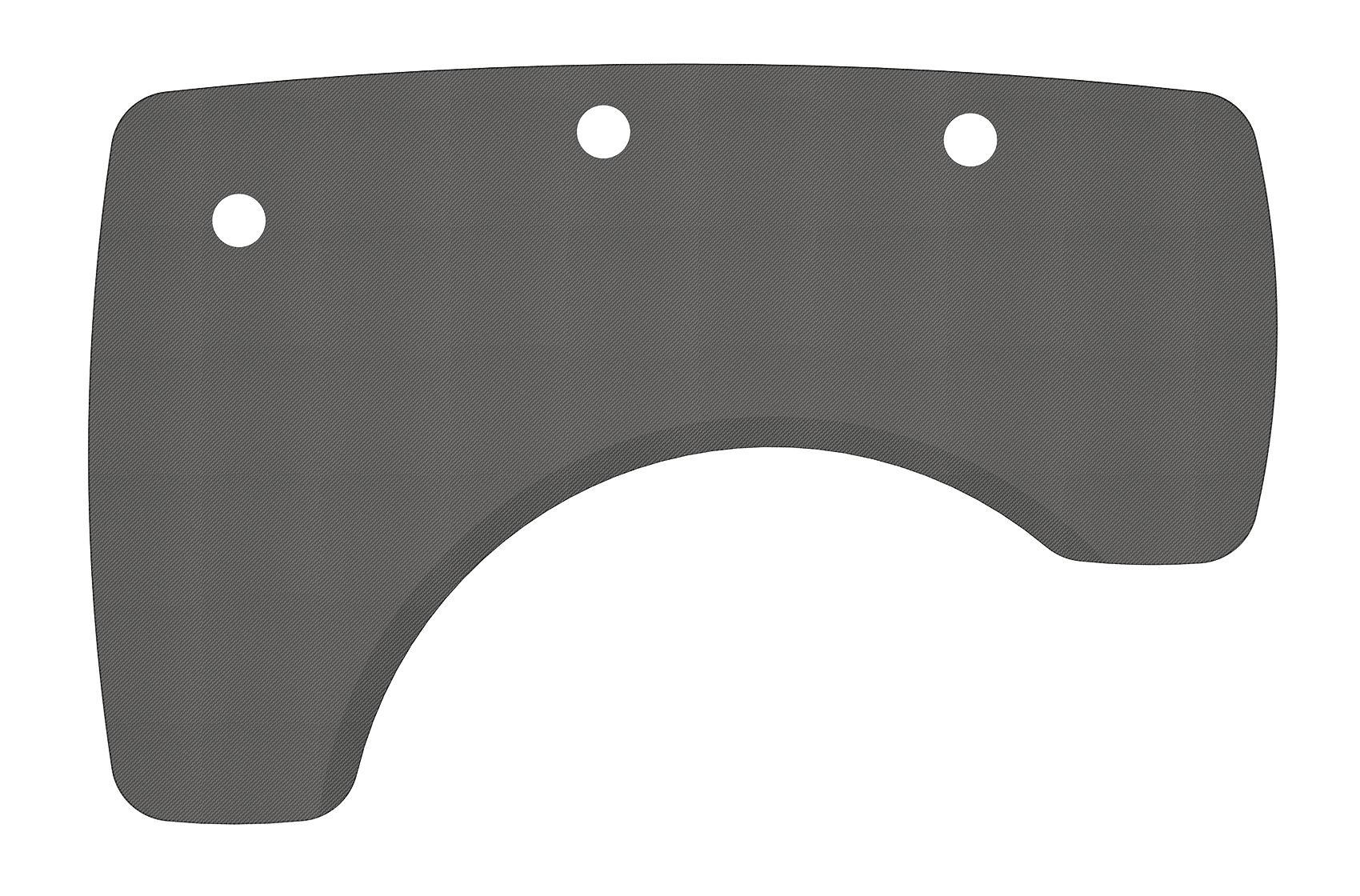 MojoDesk Surface Organic Corner MojoDesk Left / Carbon Fiber