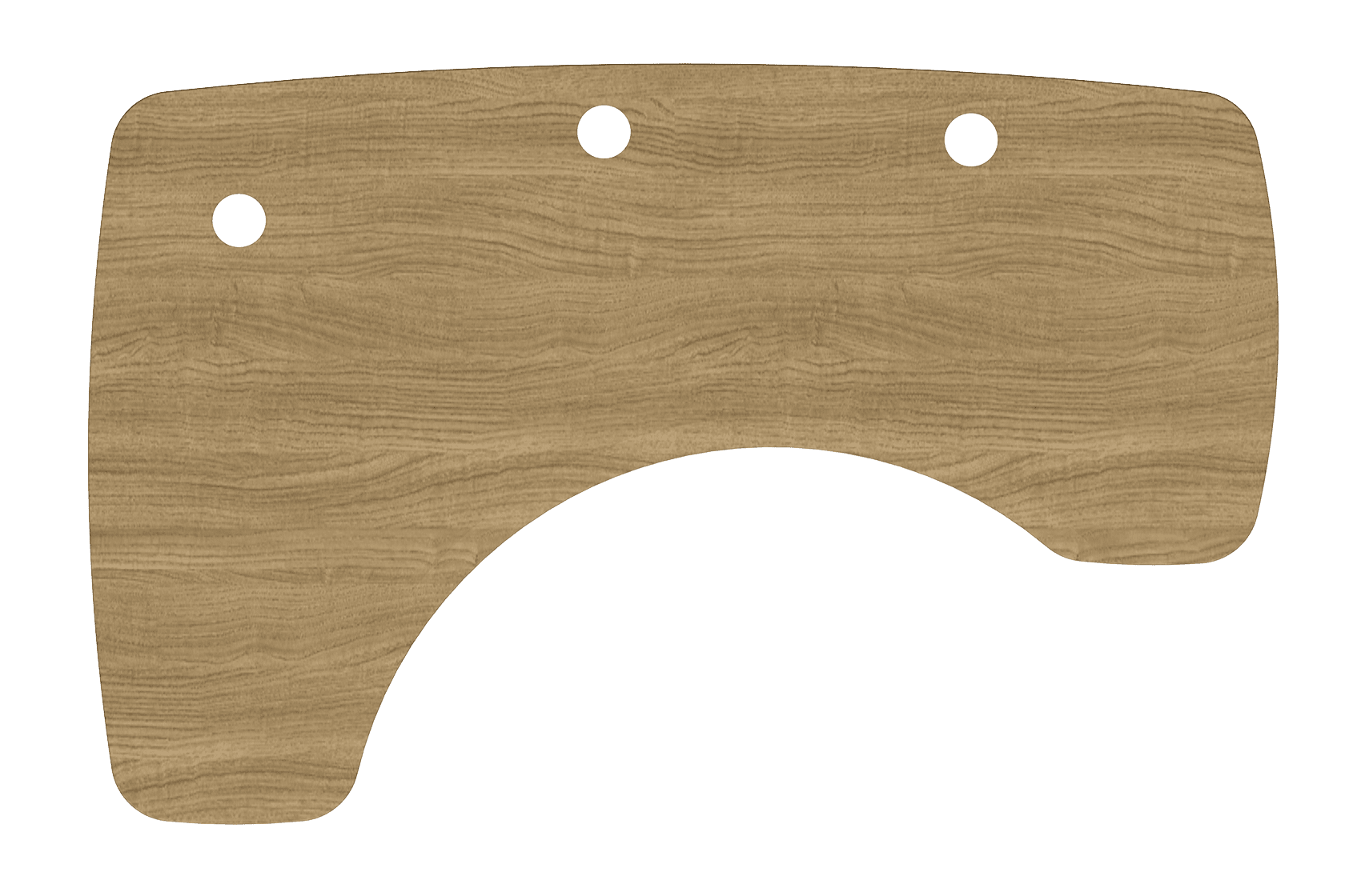 MojoDesk Surface Organic Corner MojoDesk Left / Natural Instinct