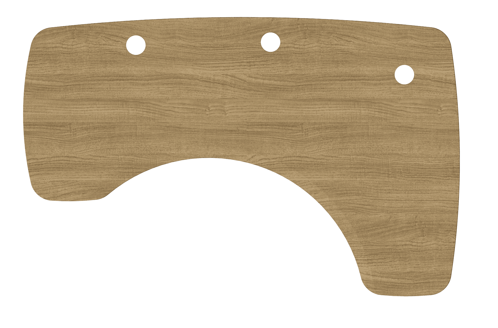 MojoDesk Surface Organic Corner MojoDesk Right / Natural Instinct