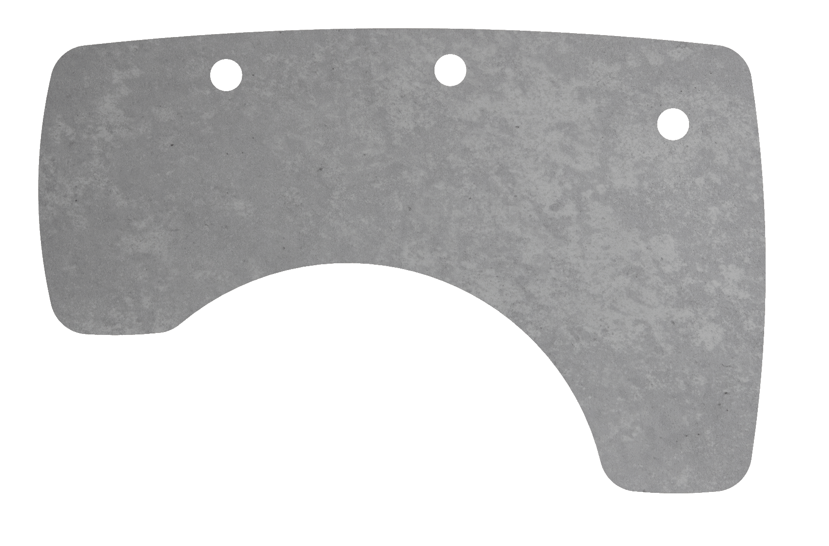 MojoDesk Surface Organic Corner MojoDesk Right / Sahara Stone