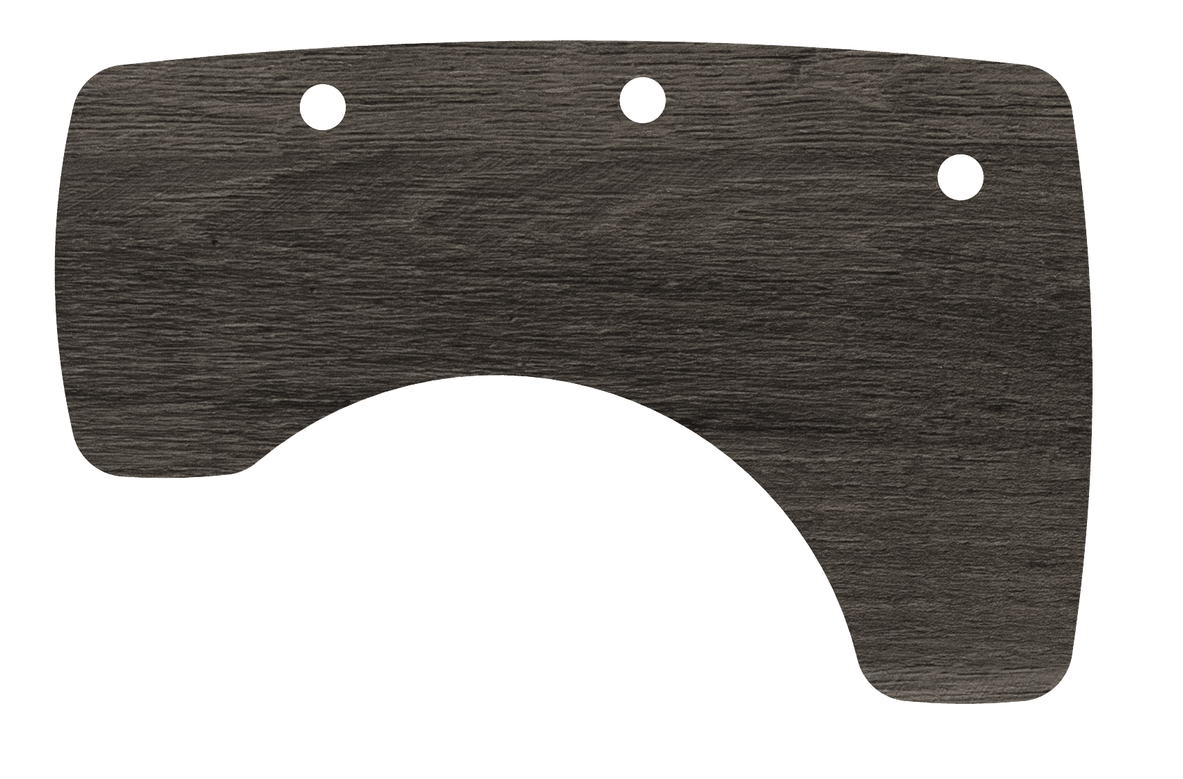 MojoDesk Surface Organic Corner MojoDesk Right / Weathered Oak (Cassis)