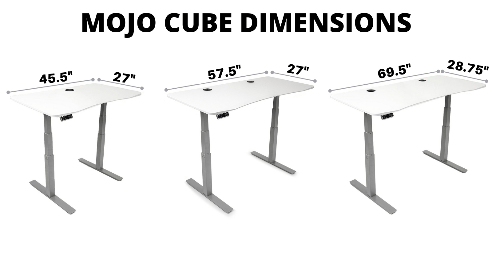 Mojo WorkSpace: Desk + Preassembled Mobile Cabinet Non Epicor Standing Desk Bundle