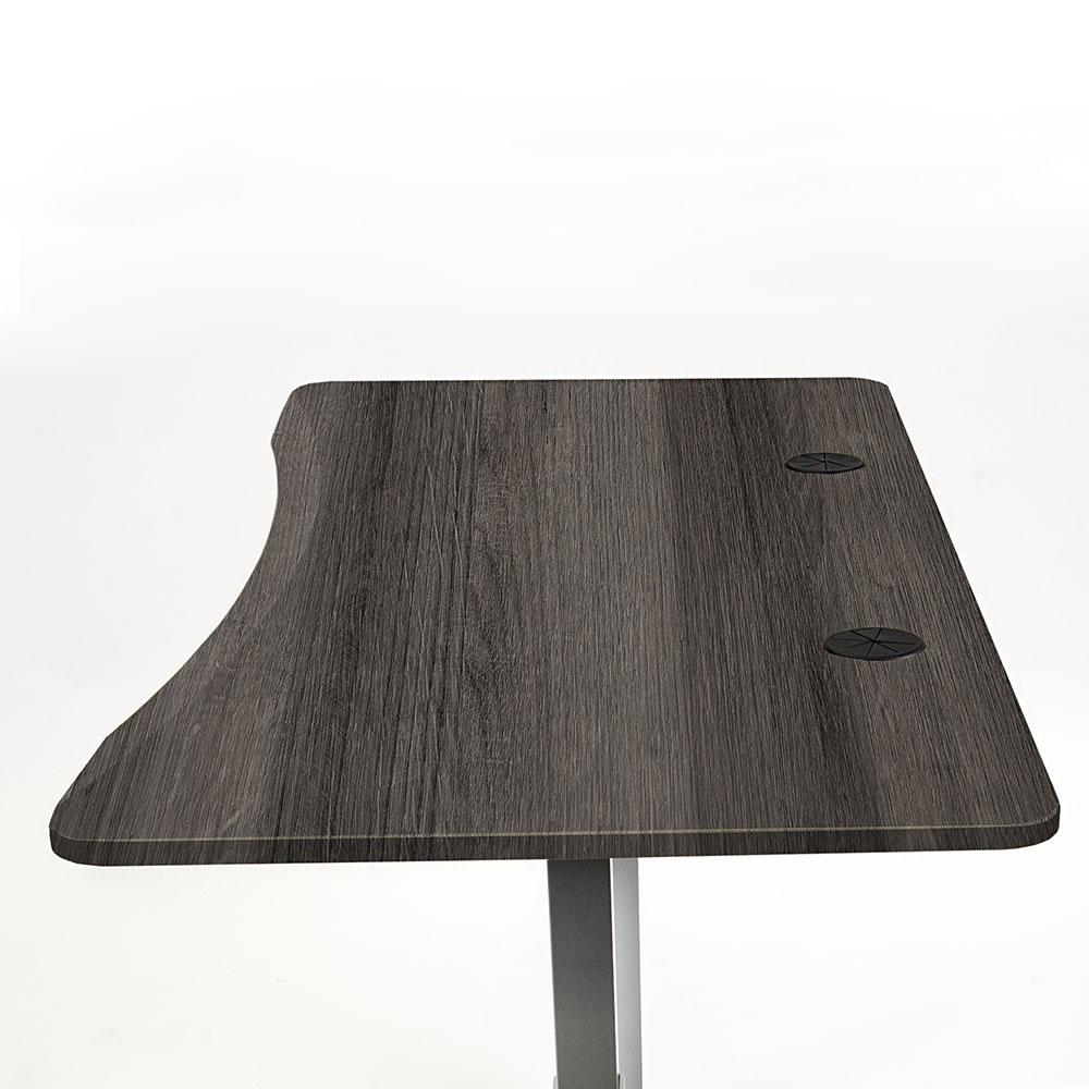 MojoDesk Bundle: Desk + 2 Accessories - Weathered Oak Non Epicor Standing Desk Bundle