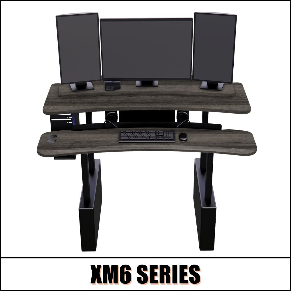 XM6 DESK SERIES: Dual Surface, RollerPlatform (No Arc)