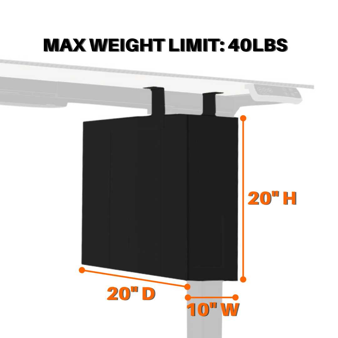 Under-Desk PC Mount (Bundle Part) MojoDesk Accessories