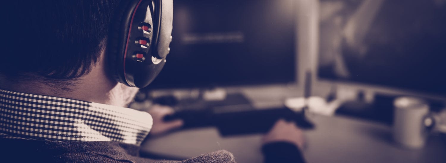 Standing Gamer Desk PC Gaming