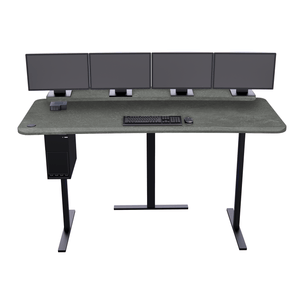 XM4: Imaging Desk - Straight, Single-Surface, Heads Up Display MojoDesk 84x36 / Rock Concrete