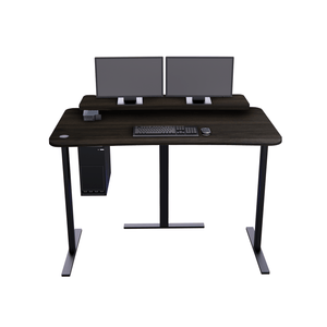 XM4: Imaging Desk - Straight, Single-Surface, Heads Up Display MojoDesk 66x36 / Columbia Walnut