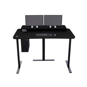 XM4: Imaging Desk - Straight, Single-Surface, Heads Up Display MojoDesk 66x36 / Matte Lux Black