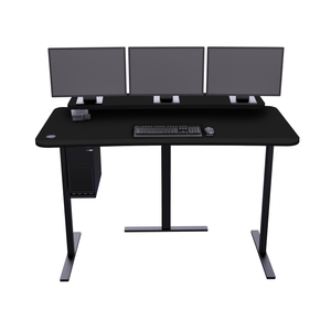 XM4: Imaging Desk - Straight, Single-Surface, Heads Up Display MojoDesk 72x36 / Matte Lux Black