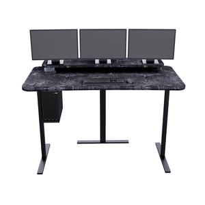 XM4: Imaging Desk - Straight, Single-Surface, Heads Up Display MojoDesk 72x36 / Rock Ash