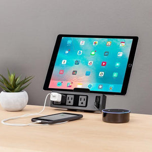 MojoDesk Bundle: Desk + 2 Accessories - Matte Lux Black Non Epicor Standing Desk Bundle