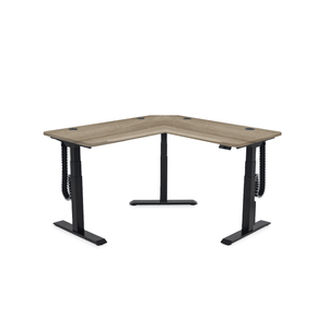 MojoDesk 3 Leg Corner MojoDesk MojoDesk 3 Leg Corner 60L X 60R / American Oak