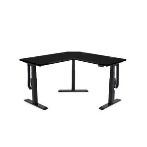 MojoDesk 3 Leg Corner MojoDesk MojoDesk 3 Leg Corner Matte Lux Black / 60L X 60R