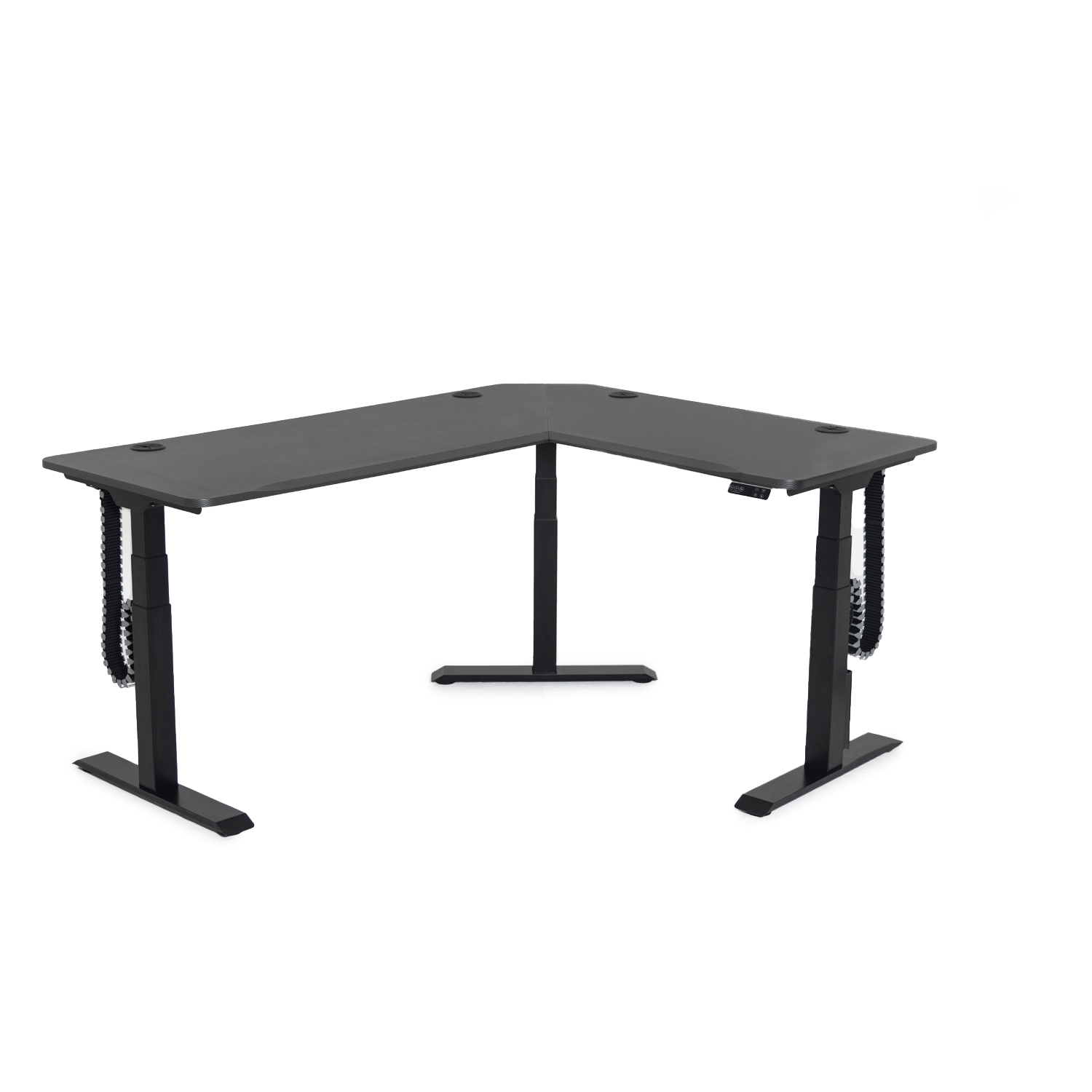 MojoDesk 3 Leg Corner MojoDesk MojoDesk 3 Leg Corner Carbon Fiber / 72L X 60R